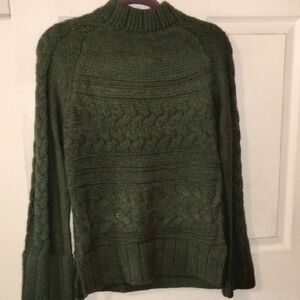 St. John's Bay Woman's SJB Mock Cable Sweater, Size: M, NWT